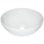 Ceramic Basin Round D33XH12 5 Essential White Shiny