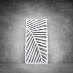 Wall Art D055 - 2000 X 1000 X 20 Indoor Matt Gold No