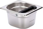 Apexstone Coffee Knock Box Stainless Steel Espresso Knock Box Stainless Steel Knock Box For Espresso Coffee Grounds Knock Box Sm