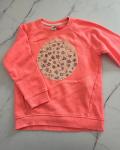 Cotton On Orange Sequin Ball Sweater 5Y