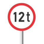 Mass Limit Road Sign R202