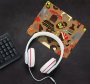 Cultural Symbols Motif Mouse Pad Pattern