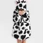 Kids Cheeky Cow Oversized Plush Blanket Hoodie