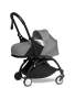 Babyzen Yoyo 2 Including 0 Month & 6 Month + Colour Packs - Black / Yoyo+ 6+ Colour Pack Grey