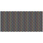 Beautiful Zigzag Pattern 3M Rectangle Tablecloth