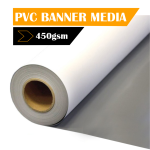 Pet Roll Up Banner-grey Back 410GSM 914MM X Per Running Meter Or Roll