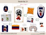 Cot Duvet Bedding Dragon Ball Set