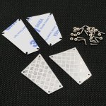 Yeah Racing Stainless Steel Rear Diamaond Side Plate TRX-4