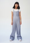 Woven Jumpsuit - Light Dusty Blue