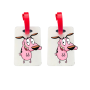 Luggage Tags - Cowedly Dog