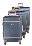 3 Piece Nexco Travel Luggage Bag Set-black