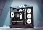 Aerocool Apnx V2 Vision Mid-tower Atx Case 3 Tempered Glass Panels 4X Argb Fans 360MM Radiator Support – New