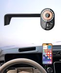 Masergogo Wireless Charging Car Phone Holder For Mercedes Benz S-class S500 S580 S680 4MATIC 2021-2025 12.3" Screen Fixed Clip 3