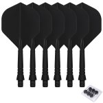 Cyeelife 2 Sets 6PCS Integrated Dart Flights And Shafts Dart Accessories For Replacement