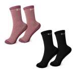 Bahe Studio Grippy Crew Socks - Coconut