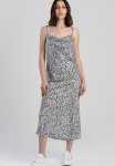 Sissy Boy Wild Card: Cowl Neck Slip Dress - Black white