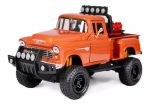 Motormax 1:24 1955 Chevy Stepside Off-road Orange