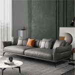 San Miguel Leather Custom Couch - 3 Seater