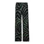 Real Crinkle Print Pants