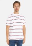 Tommy Hilfiger Tjm Reg S Classic Stripe Tee - White