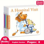 1 Set Of 10 English Children's Cognitive Education Fairy Tale Books