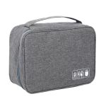 Grey Cord Storage Pouch