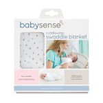 Cuddlewrap Swaddle Blanket - Stone Stars