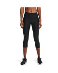 Women's Heatgear Armour Hi-rise Capris - BLACK-001 XS
