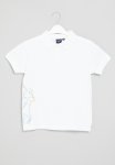 Polo Girls Short Sleeve Golfer - White