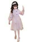 Girls' Butterfly Party Dress - Pink