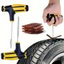 Complete Tire Repair Kit For Cars & Motorcycles - Includes Nail Tool Set & Drag Replacement - Quick Fix For Tubeless Tires