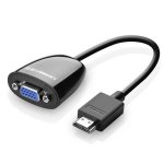 Ugreen HDMI M To Vga F Audio Adapter Black