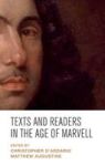 Texts And Readers In The Age Of Marvell Hardcover