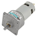 Dc 12V 35W MINI Dc Gear Motor Metal Speed Adjustable Large Motor Cw ccw 12V 100RPM
