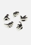 Crocs Glow In The Dark Dino 5 Pack Jibbitz - Black