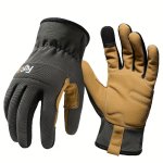 1 Pair High Performance Multi-purpose Light Duty Work Gloves For Men&women Breathable & High Dexterity Touch Screen For Multipur