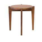 Compass Side Table - African Walnut