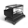 Fa Plus Double Layer Cultery Dish Rack Black Kitchen Drainage Rack