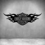 Harley Davidson 4 - Matt Silver / L 1000 X H 330MM