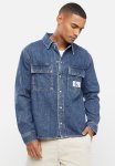 Calvin Klein Relaxed Utility Shirt - Denim Dark