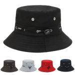 Unisex Fisherman Hat Simple Design For All Seasons Sun Protection Hat Casual Fashion Hat