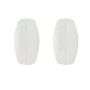 2-PIECE Transparent Silicone Shoulder Pads - Invisible Anti-slip