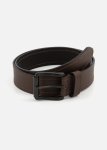 Stitch Detail Leather Belt