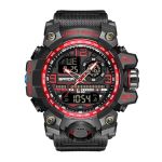 Kxaito Men's Watches Sports Outdoor Waterproof Military Watch Date Multi Function Tactics LED Face Alarm Stopwatch For Men 3133_