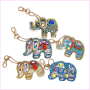 Keyring Kit Set - Elephants Short Trunk