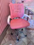 Demo Nail Tech Chair – Pink Demo