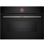 Bosch 45L Black Series 8 Built-in Compact Microwave Oven - CMG7241B1