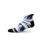 Tie Dye Stripe Tab Socks - Large