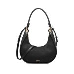Abby Hobo Crossbody Bag -black