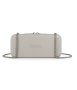Fenn Wallets Mushroom/ Grey Silver Zip Silver Chain